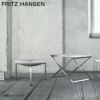 FRITZ HANSEN フリッツ・ハンセン PK33 スツール オーラレザー カラー：4色 マットクローム・スプリングスチールベース デザイン：ポール・ケアホルム