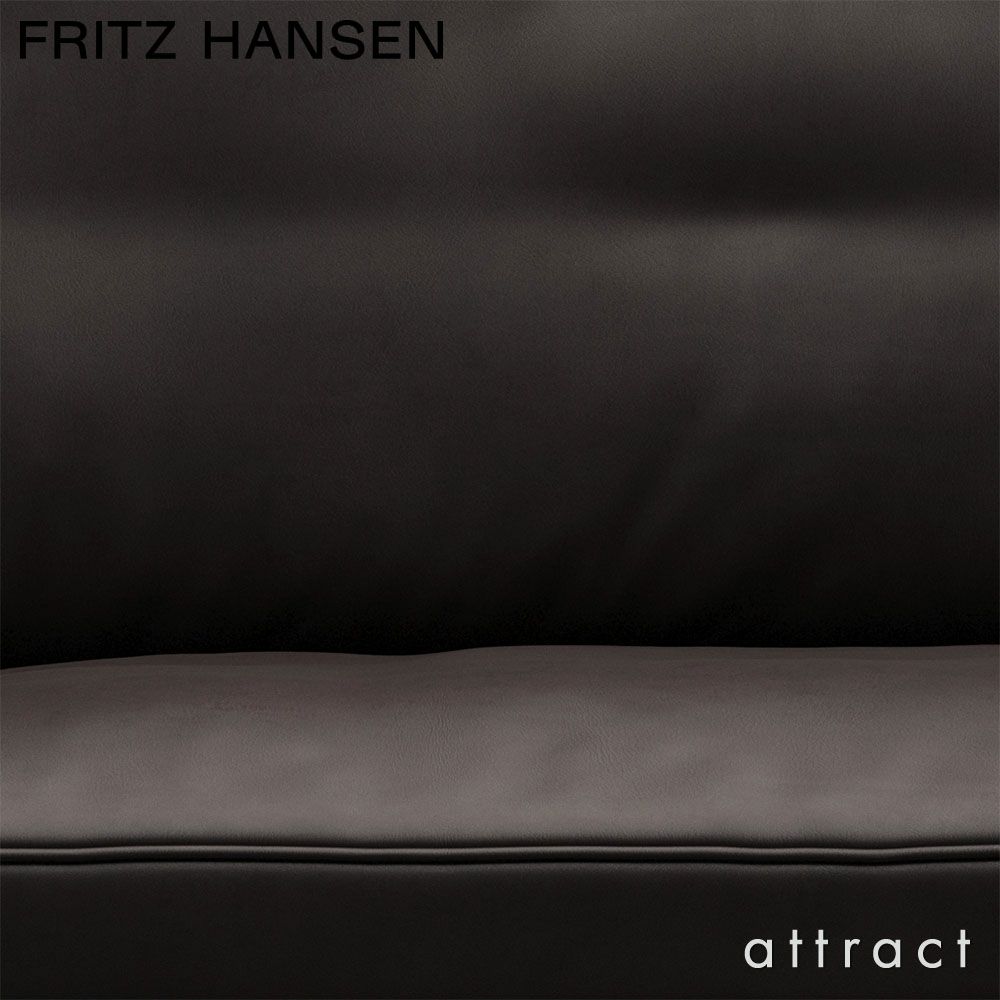 FRITZ HANSEN フリッツ・ハンセン PK31 ラウンジチェア グレースレザー カラー：3色 マットクロームスプリングスチールベース デザイン：ポール・ケアホルム