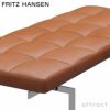 FRITZ HANSEN フリッツ・ハンセン PK80 デイベッド W190cm グレースレザー カラー：3色 サテン仕上げステンレススチールベース デザイン：ポール・ケアホルム 