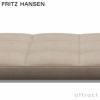 FRITZ HANSEN フリッツ・ハンセン PK80 デイベッド W190cm Canvas キャンバス ファブリック カラー：ナチュラル サテン仕上げステンレススチールベース デザイン：ポール・ケアホルム 