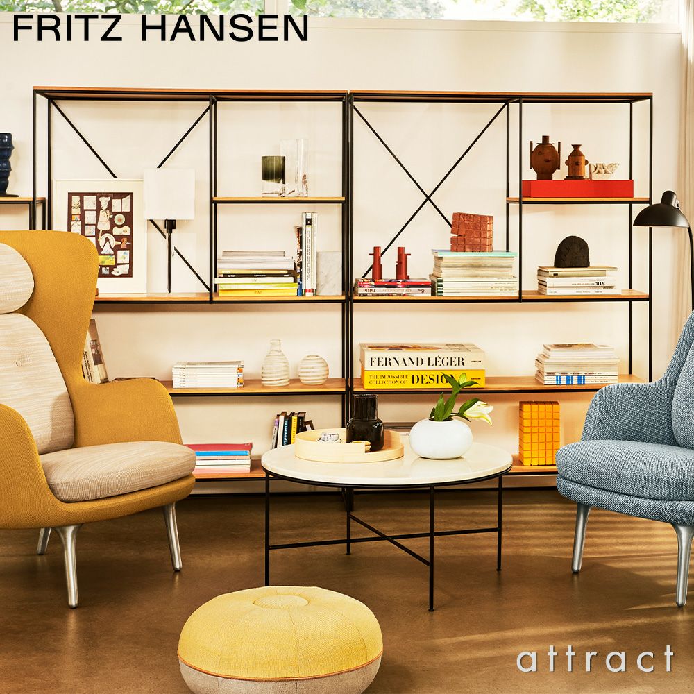 FRITZ HANSEN フリッツ・ハンセン PLANNER SHELVING プランナーシェルフ MC520 ラージ 5段 ナチュラルウッド カラー：オーク デザイン：ポール・マッコブ