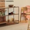 FRITZ HANSEN フリッツ・ハンセン PLANNER SHELVING プランナーシェルフ MC500 スモール 2段 ナチュラルウッド カラー：オーク デザイン：ポール・マッコブ 