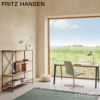 FRITZ HANSEN フリッツ・ハンセン PLANNER SHELVING プランナーシェルフ MC510 ミディアム 4段 ナチュラルウッド カラー：オーク デザイン：ポール・マッコブ 