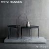 FRITZ HANSEN フリッツ・ハンセン TRAY TABLE LARGE トレイテーブル ラージ Φ60cm サイドテーブル 折りたたみ式 カラー：2色