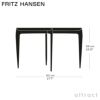 FRITZ HANSEN フリッツ・ハンセン TRAY TABLE LARGE トレイテーブル ラージ Φ60cm サイドテーブル 折りたたみ式 カラー：2色