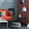 FRITZ HANSEN フリッツ・ハンセン TRAY TABLE SMALL トレイテーブル スモール Φ45cm サイドテーブル 折りたたみ式 カラー：2色