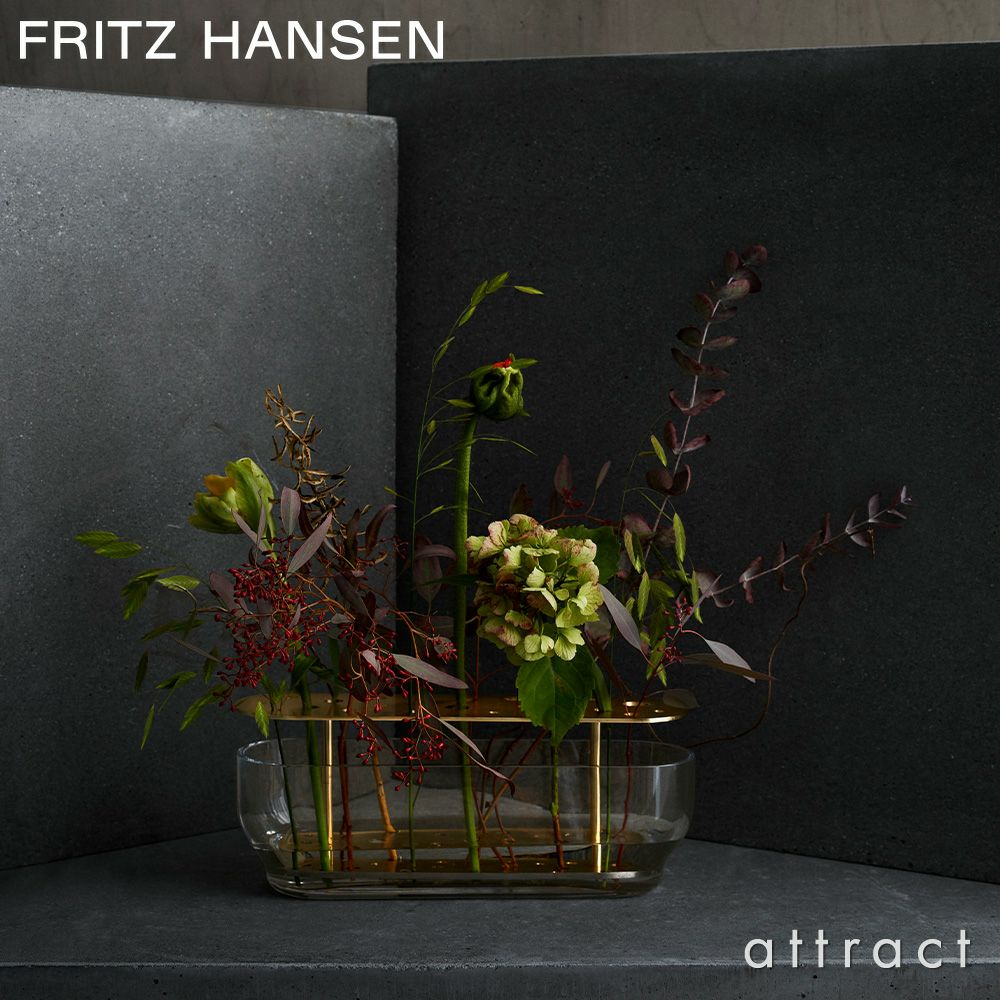 FRITZ HANSEN フリッツ・ハンセン IKEBANA VASE LONG イケバナ ベース ロング 花器 カラー：2色 デザイン：ハイメ・アジョン