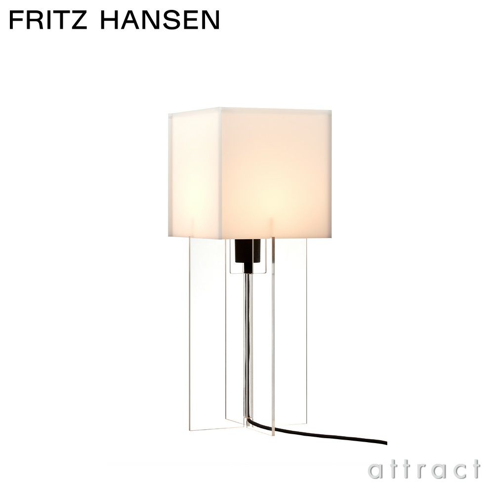 FRITZ HANSEN フリッツ・ハンセン CROSS-PLEX クロスプレックス T-500 テーブルランプ カラー：オパール/クリア デザイン：ボーディル・ケア