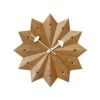 Vitra ヴィトラ Fan Clock ファン クロック Wall Clock ウォールクロック カラー：アメリカンチェリー デザイン：ジョージ・ネルソン