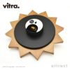 Vitra ヴィトラ Fan Clock ファン クロック Wall Clock ウォールクロック カラー：アメリカンチェリー デザイン：ジョージ・ネルソン