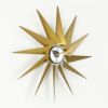 Vitra ヴィトラ Turbine Clock タービンクロック Wall Clock ウォールクロック カラー：アルミ×ブラス デザイン：ジョージ・ネルソン