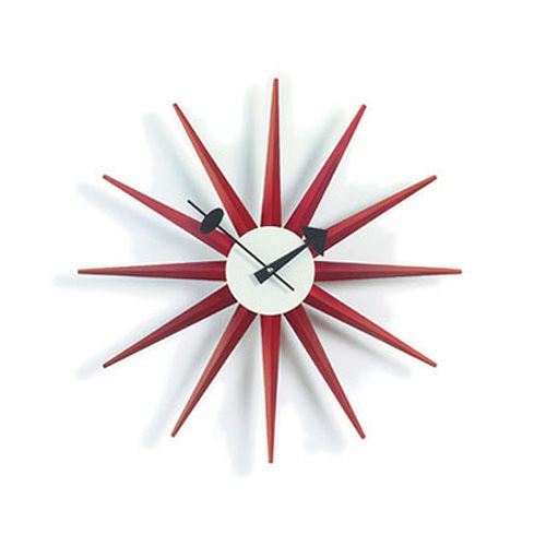 Vitra ヴィトラ Sunburst Clock サンバーストクロック Wall Clock ウォールクロック カラー：4色 デザイン：ジョージ・ネルソン