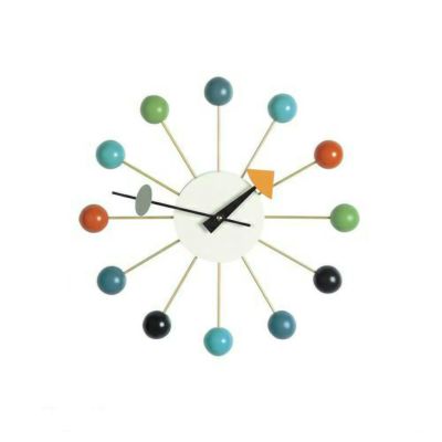 Vitra ヴィトラ Ball Clock ボールクロック Wall Clock ウォールクロック カラー：6色 デザイン：ジョージ・ネルソン |  アトラクト・オンラインショップ