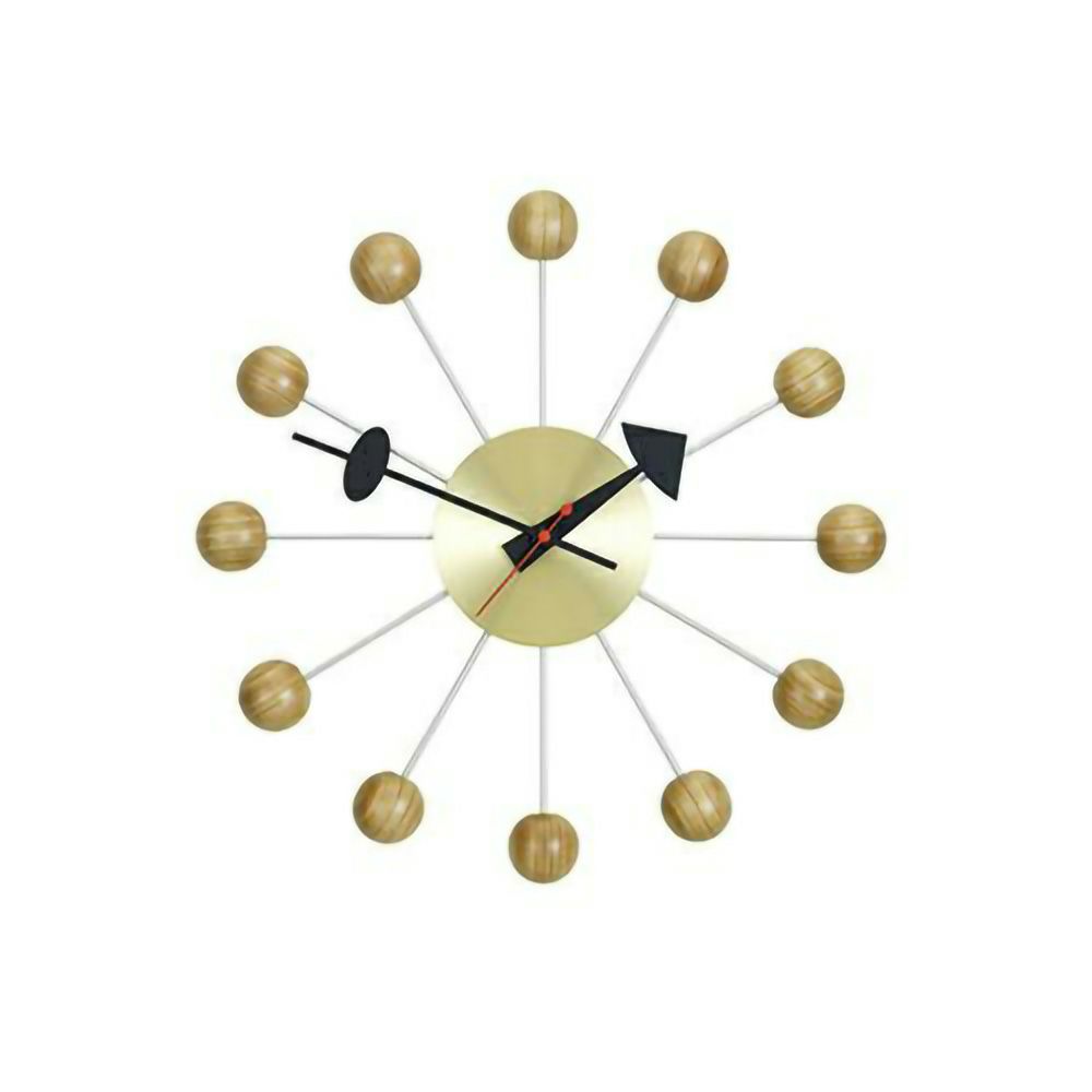 Vitra ヴィトラ Ball Clock ボールクロック Wall Clock ウォールクロック カラー：6色 デザイン：ジョージ・ネルソン