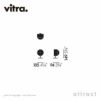 Vitra ヴィトラ Desk Clocks デスククロック Night Clock ナイト クロック テーブルクロック カラー：2色 ムーブメント：ドイツ製クオーツ デザイン：ジョージ・ネルソン