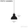 FRITZ HANSEN フリッツ・ハンセン KAISER IDELL カイザー・イデル 6722-P ペンダントランプ カラー：5色 デザイン：クリスチャン・デル