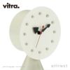 Vitra ヴィトラ Desk Clocks デスククロック Cone Base Clock コーンベースクロック テーブルクロック 置き時計 カラー：ホワイト ムーブメント：ドイツ製クオーツ デザイン：ジョージ・ネルソン