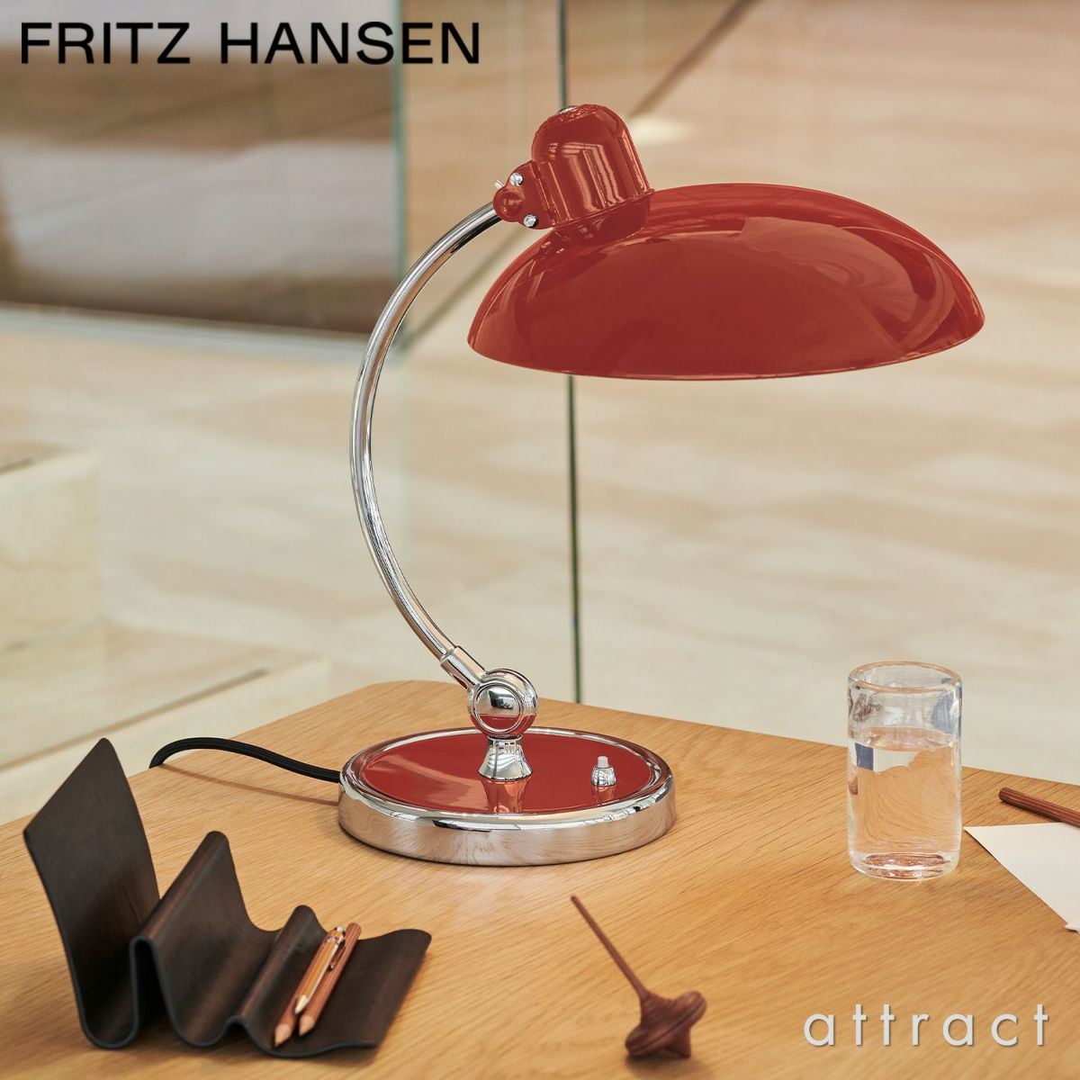 FRITZ HANSEN フリッツ・ハンセン KAISER IDELL カイザー・イデル 6631-T Luxus テーブルランプ カラー：7色 デザイン：クリスチャン・デル