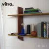 Vitra ヴィトラ Rayonnage Mural レイヨナージュ ミュラル ウォールブラケット シェルフカラー：2色 ベースカラー：4色 デザイン：ジャン・プルーヴェ