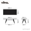Vitra ヴィトラ EM Table EM テーブル ダイニングテーブル サイズ：4種類 天板：ウッド 5種類 ベースカラー：7色 デザイン：ジャン・プルーヴェ
