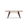 Vitra ヴィトラ EM Table EM テーブル ダイニングテーブル サイズ：4種類 天板：ウッド 5種類 ベースカラー：7色 デザイン：ジャン・プルーヴェ