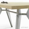 Vitra ヴィトラ EM Table EM テーブル ダイニングテーブル サイズ：4種類 天板：ウッド 5種類 ベースカラー：7色 デザイン：ジャン・プルーヴェ