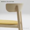 maruni マルニ木工 MARUNI COLLECTION マルニコレクション EN エン チェア 張座 デザイナーズセレクション：7種類 メープル（C-0 ナチュラルクリア） デザイン：セシリエ・マンツ