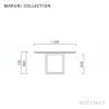 Maruni マルニ木工 MARUNI COLLECTION マルニコレクション EN エン テーブル サイズ：Φ140cm 天板・脚部：メープル（C-0 ナチュラルクリア） デザイン：セシリエ・マンツ