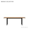 Maruni マルニ木工 MARUNI COLLECTION マルニコレクション MALTA マルタ ダイニングテーブル スチールレッグ 天板：オーク（C-0 ナチュラルクリア） デザイン：深澤 直人