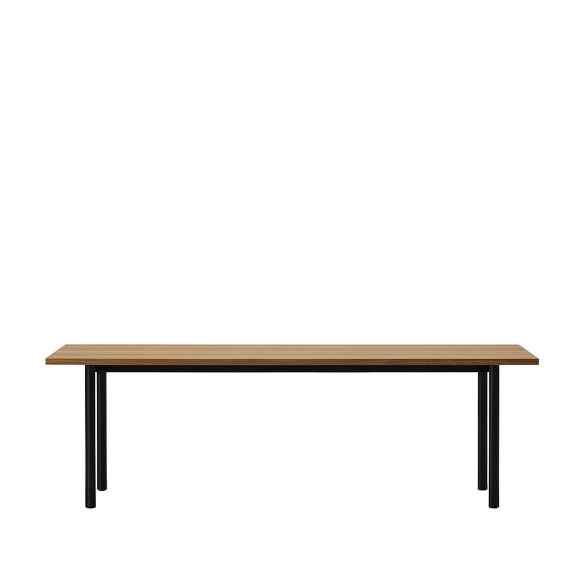 Maruni マルニ木工 MARUNI COLLECTION マルニコレクション MALTA マルタ ダイニングテーブル スチールレッグ 天板：オーク（NL-0 ナチュラルホワイト） デザイン：深澤 直人