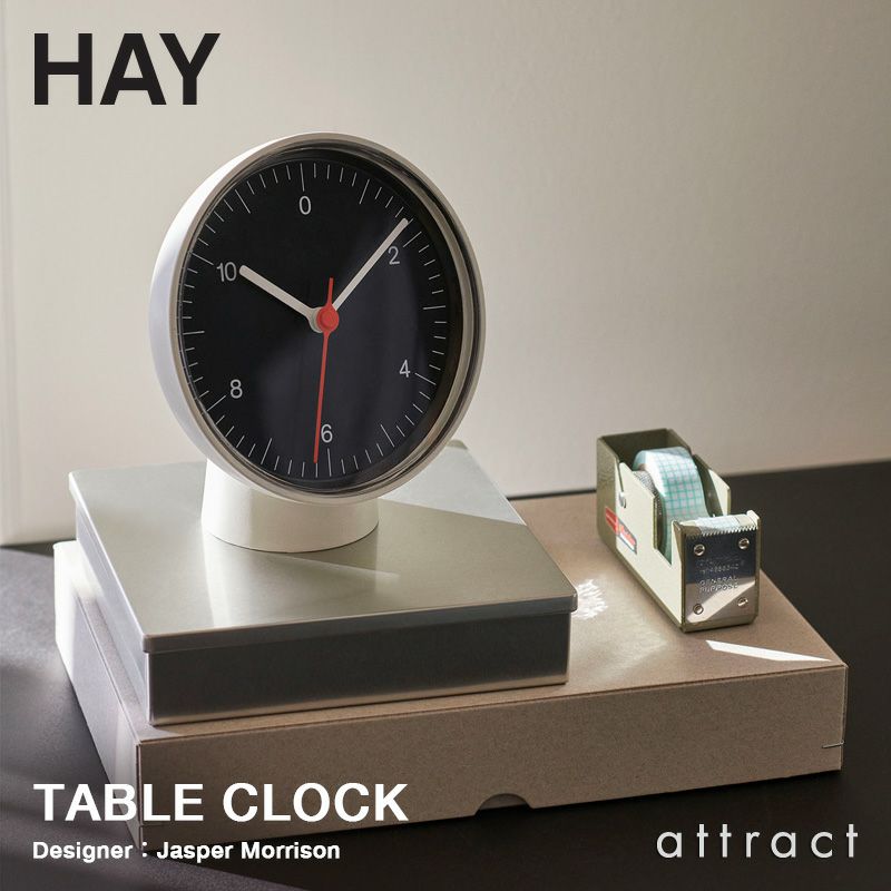 HAY ヘイ Table Clock テーブルクロック Φ13cm 壁掛け時計 置き時計 ...