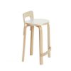 Artek アルテック K65 HIGH CHAIR ハイチェア K65 バーチ材　カラー：５色 デザイン：アルヴァ・アアルト