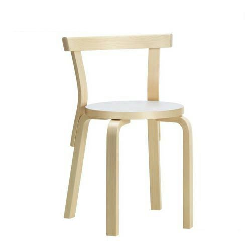 Artek アルテック CHAIR 68 チェア 68 バーチ材 カラー：５色 デザイン：アルヴァ・アアルト