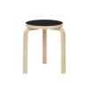 Artek アルテック STOOL 60 スツール 60 3本脚 バーチ材 スタンダードカラー：５色 スタッキング可能 デザイン：アルヴァ・アアルト