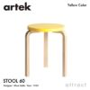 Artek アルテック STOOL 60 スツール 60 3本脚 バーチ材 パイミオカラー：５色 スタッキング可能 デザイン：アルヴァ・アアルト