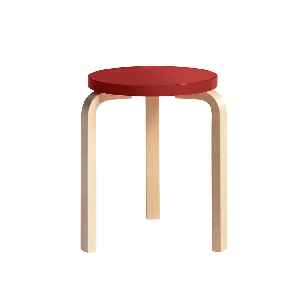 Artek アルテック STOOL 60 スツール 60 3本脚 バーチ材 パイミオカラー：５色 スタッキング可能 デザイン：アルヴァ・アアルト