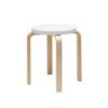 Artek アルテック STOOL E60 スツール E60 4本脚 バーチ材 パイミオカラー：５色 スタッキング可能 デザイン：アルヴァ・アアルト