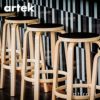 Artek アルテック 64 HIGH STOOL 64 ハイスツール 高さ：2タイプ（65cm・75cm） バーチ材 カラー：５色 デザイン：アルヴァ・アアルト