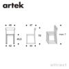 Artek アルテック ATELIER CHAIR アトリエチェア スタッキングチェア カラー：6色 デザイン：TAF Studio