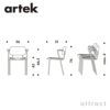 Artek アルテック Lukki Chair ルッキ チェア カラー：2色 ビーチ 塗装仕上げ デザイン：イルマリ・タピオヴァーラ