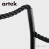 Artek アルテック Rope Chair ロープ チェア カラー：ブラック、ライトグレー アッシュ 塗装仕上げ デザイン：ロナン＆エルワン・ブルレック