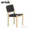 Artek アルテック 611 CHAIR 611チェア スタッキングチェア バーチ ナチュラルラッカー ウェビングテープ：6色 デザイン：アルヴァ・アアルト