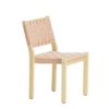 Artek アルテック 611 CHAIR 611チェア スタッキングチェア バーチ ナチュラルラッカー ウェビングテープ：6色 デザイン：アルヴァ・アアルト