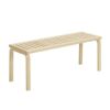 Artek アルテック BENCH 153A ベンチ 153A スリットトップ サイズ：112×40cm バーチ材 カラー：3色 デザイン：アルヴァ・アアルト