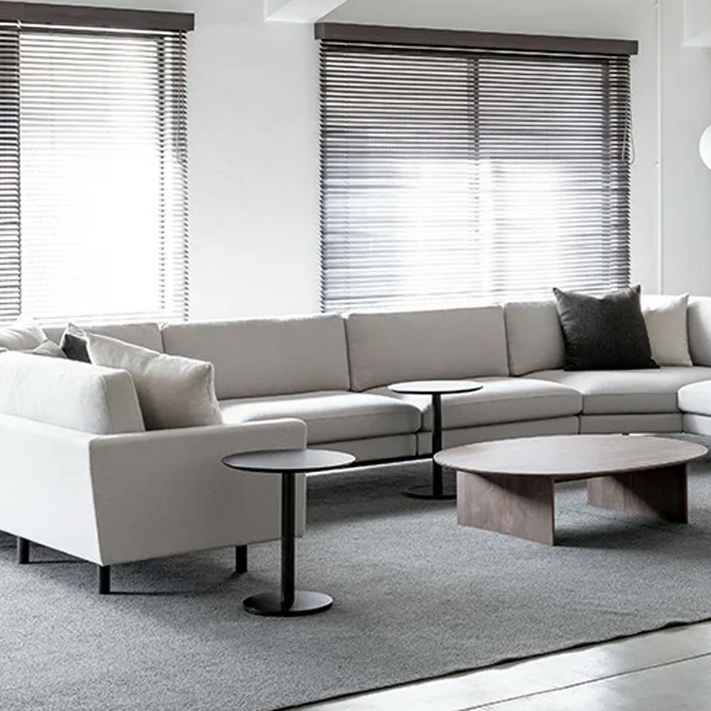 Maruni マルニ木工 MARUNI COLLECTION マルニコレクション HIROSHIMA ヒロシマ ワイドツーシーター ソファ 2P モジュラーシステム ベース：オーク ファブリック（M-02） デザイン：深澤 直人