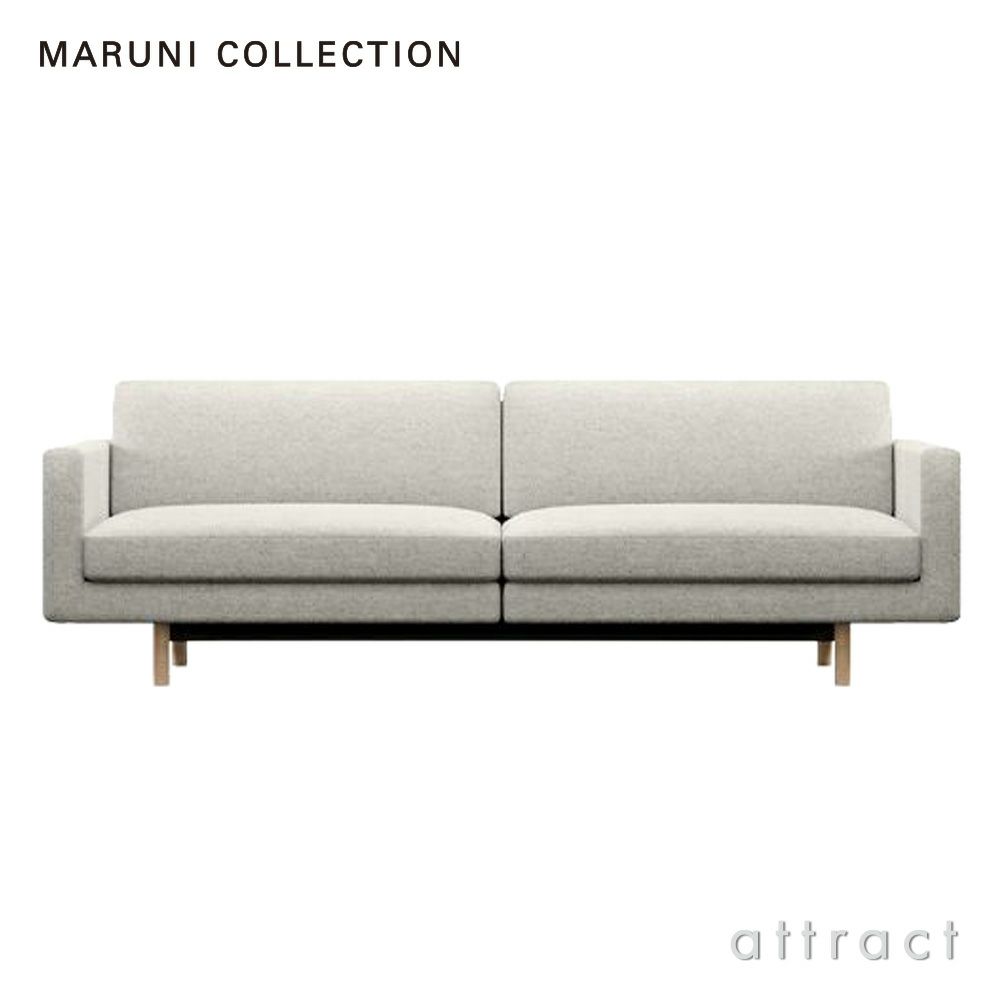 Maruni マルニ木工 MARUNI COLLECTION マルニコレクション HIROSHIMA ヒロシマ ワイドツーシーター ソファ 2P モジュラーシステム ベース：オーク ファブリック（M-02） デザイン：深澤 直人