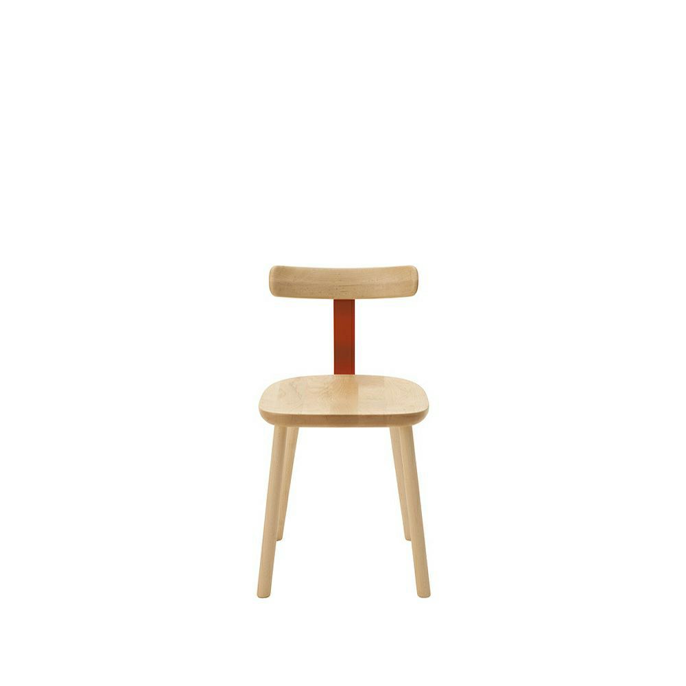 Maruni マルニ木工 MARUNI COLLECTION マルニコレクション T&O ティーアンドオー T1 チェア メープル（C-0 ナチュラルクリア） スチールカラー：4色 デザイン：ジャスパー・モリソン