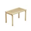 Artek アルテック BENCH 153B ベンチ 153B スリットトップ サイズ：72.5×40cm バーチ材 カラー：3色 デザイン：アルヴァ・アアルト