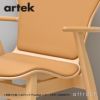 Artek アルテック DOMUS LOUNGE ドムス ラウンジチェア 張座 フルパディング レザー：L40 12色 デザイン：イルマリ・タピオヴァーラ