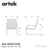Artek アルテック 406 Armchair 406 アームチェア ラウンジチェア カラー：6色 デザイン：アルヴァ・アアルト